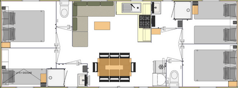 Plan du TOSCANE 106.4 2022