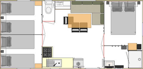 Plan du VENEZIA 81.3 2022