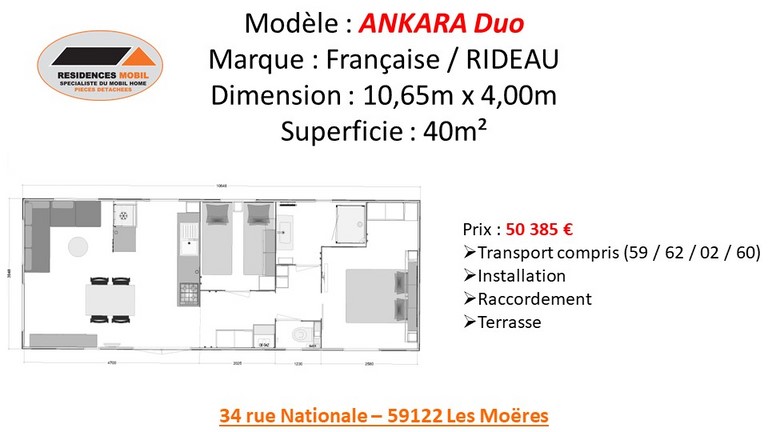 Veuillez trouver le détails de l'ANKARA Duo 2021 Tarif de l'ANKARA DUO 2021