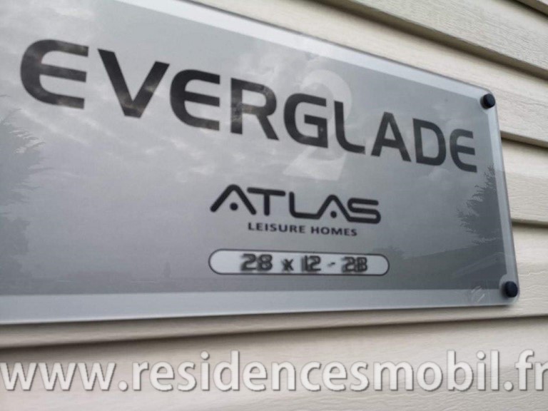 mobil home anglais Atlas Everglade 2014 2 chambres