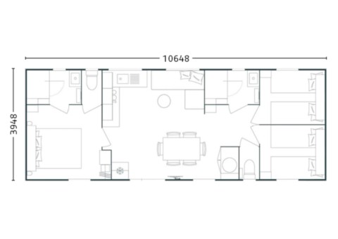 Plan d'implantation : Toscane 106.3 S